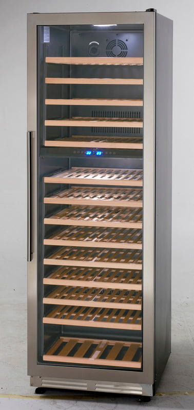 Avanti WCF154S3SD Up To 154 Bottles Designer Series Dual Zone Wine Chiller
