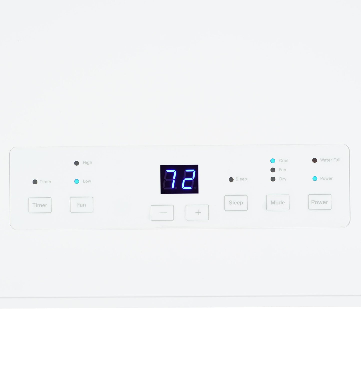 Ge Appliances APFD06JASW Ge® 6,100 Btu Portable Air Conditioner With Dehumidifier And Remote, White