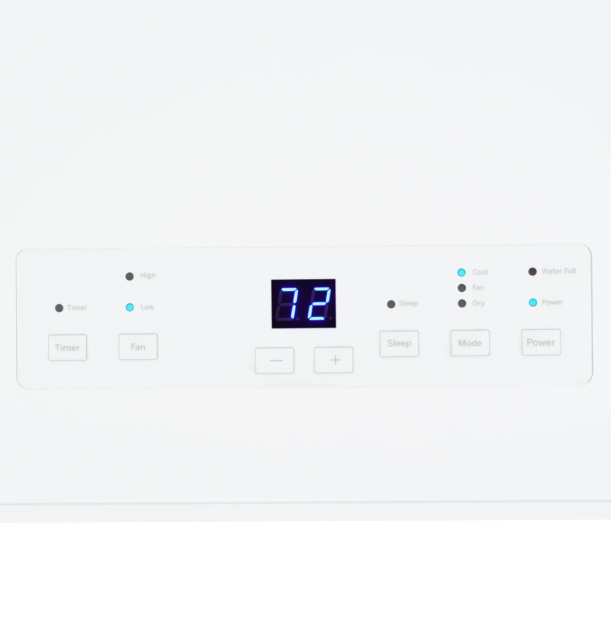 Ge Appliances APFD06JASW Ge® 6,100 Btu Portable Air Conditioner With Dehumidifier And Remote, White