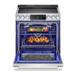 Lg LSES6338F Lg Studio 6.3 Cu. Ft. Instaview® Electric Slide-In Range With Probake Convection® And Air Fry