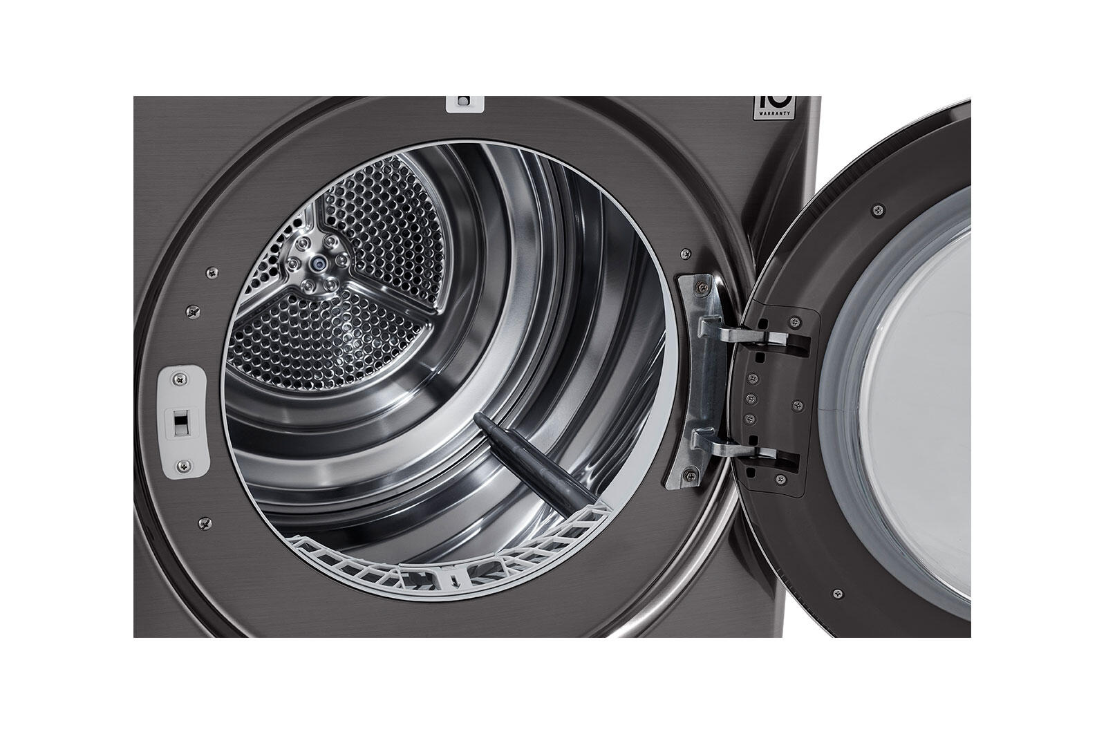 Lg DLHC1455V 4.2 Cu.Ft. Smart Wi-Fi Enabled Compact Front Load Dryer With Dual Inverter Heatpump™ Technology