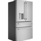 Cafe CXE22DP2PS1 Café™ Energy Star® 22.3 Cu. Ft. Smart Counter-Depth 4-Door French-Door Refrigerator