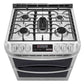 Lg LTG4715ST 6.9 Cu. Ft. Smart Wi-Fi Enabled Gas Double Oven Slide-In Range With Probake Convection® And Easyclean®