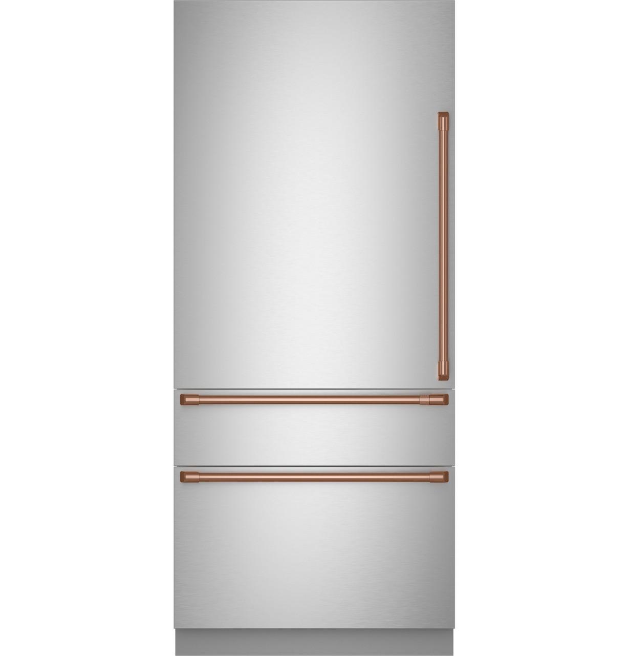 Cafe CIC36LP2VS1 Café™ 36" Integrated Bottom-Freezer Refrigerator