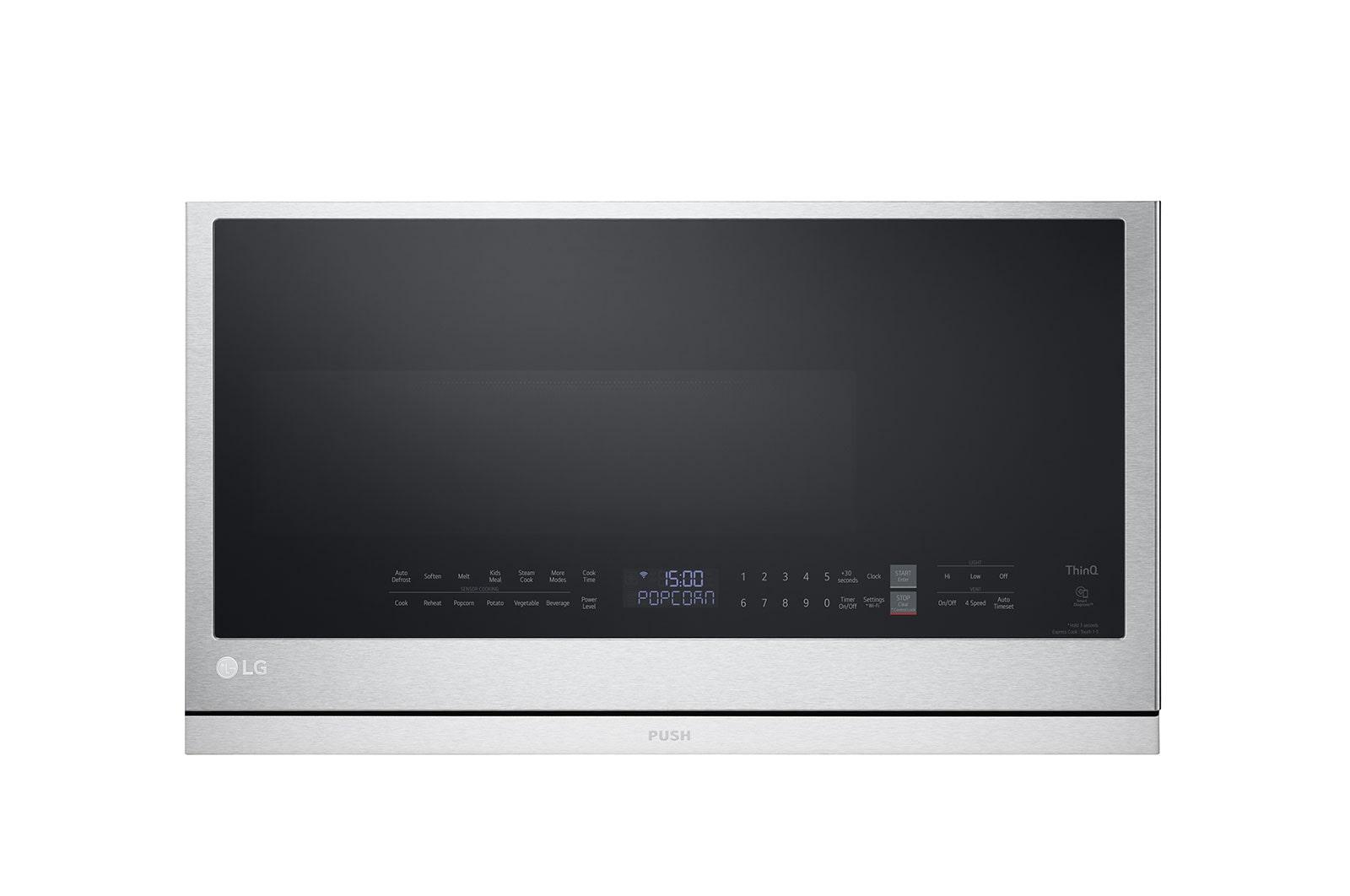 Lg MVEL2137F 2.1 Cu. Ft. Wi-Fi Enabled Over-The-Range Microwave Oven With Easyclean®