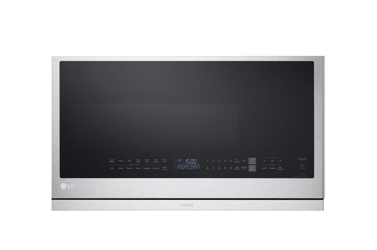 Lg MVEL2137F 2.1 Cu. Ft. Wi-Fi Enabled Over-The-Range Microwave Oven With Easyclean®