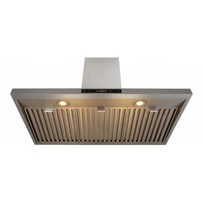 Thor Kitchen HRH3607 36In Wall Mount Chimney Range Hood In Stainless Steel With Led Lights, Touch Control With Display And Remote Control