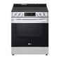 Lg LSEL6333F 6.3 Cu Ft. Smart Wi-Fi Enabled Fan Convection Electric Slide-In Range With Air Fry & Easyclean®