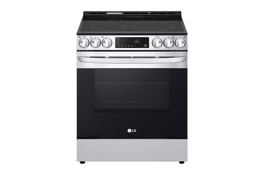 Lg LSEL6333F 6.3 Cu Ft. Smart Wi-Fi Enabled Fan Convection Electric Slide-In Range With Air Fry & Easyclean®