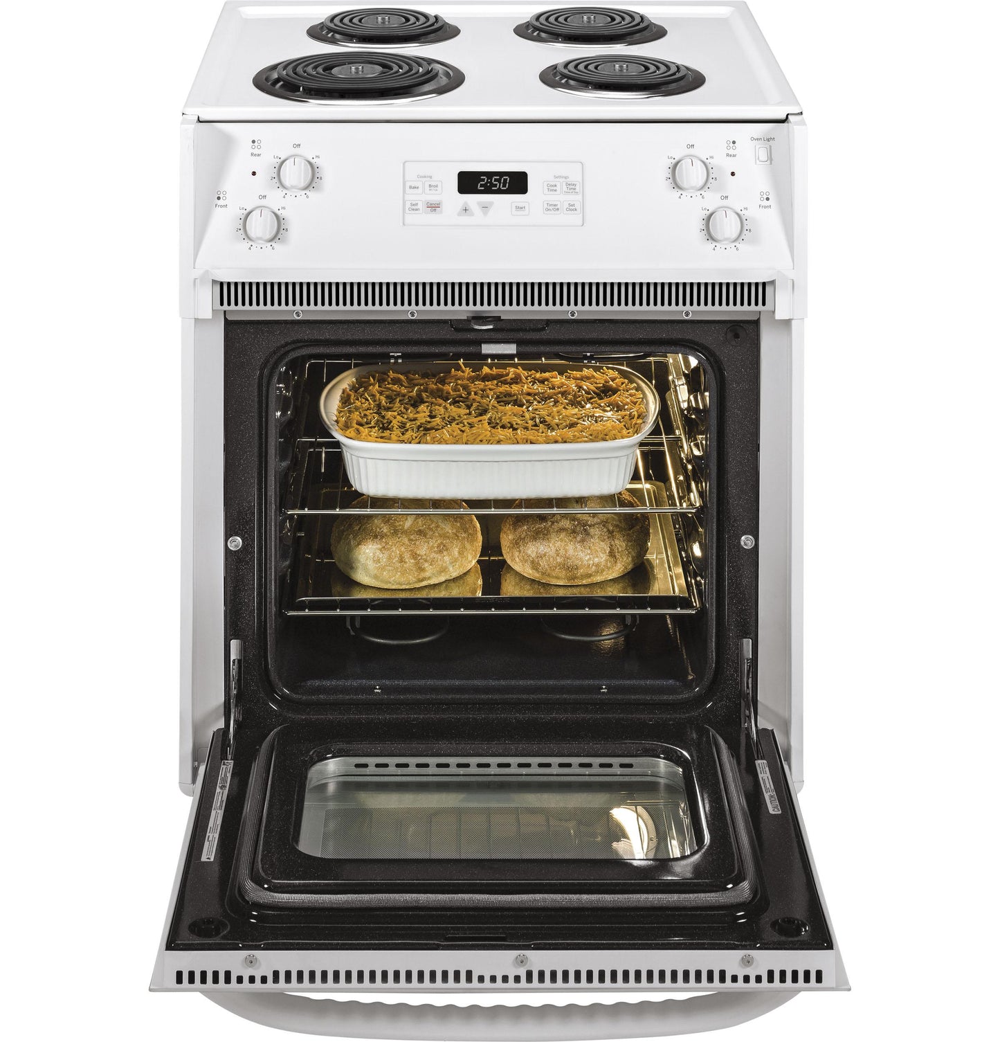 Ge Appliances JM250DTWW Ge® 27" Drop-In Electric Range