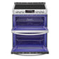 Lg LTE4815ST 7.3 Cu. Ft. Smart Wi-Fi Enabled Electric Double Oven Slide-In Range With Probake Convection® And Easyclean®