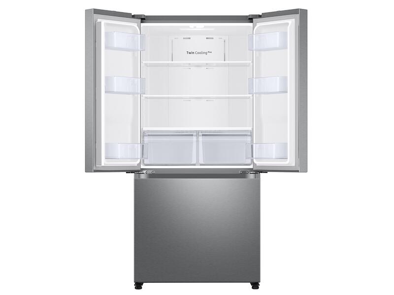 Samsung RF18A5101SR 18 Cu. Ft. Smart Counter Depth 3-Door French Door Refrigerator In Stainless Steel