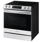 Samsung NE63CB831512 Bespoke 6.3 Cu. Ft. Smart Slide-In Electric Range With Air Fry & Convection In White Glass