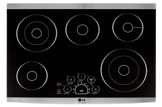 Lg LSCE305ST Lg Studio 30" Electric Cooktop