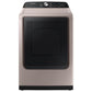 Samsung DVE52A5500C 7.4 Cu. Ft. Smart Electric Dryer With Steam Sanitize+ In Champagne