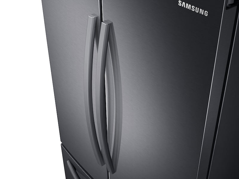 Samsung RF28T5001SG 28 Cu. Ft. Large Capacity 3-Door French Door Refrigerator In Black Stainless Steel