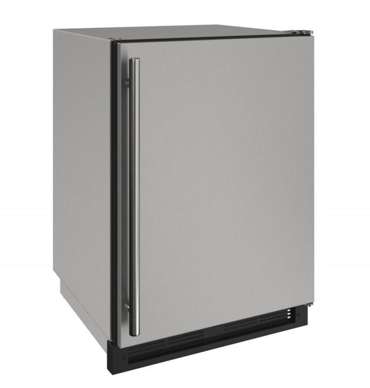 U-Line U1224FZRSOD00A 1000 Series 24" Outdoor Convertible Freezer With Stainless Solid Finish And Field Reversible Door Swing (115 Volts / 60 Hz)