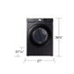 Samsung DVE51CG8000V 7.5 Cu. Ft. Smart Electric Dryer With Sensor Dry In Brushed Black