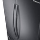 Samsung RF28T5101SG 28 Cu. Ft. Large Capacity 3-Door French Door Refrigerator With Internal Water Dispenser In Black Stainless Steel