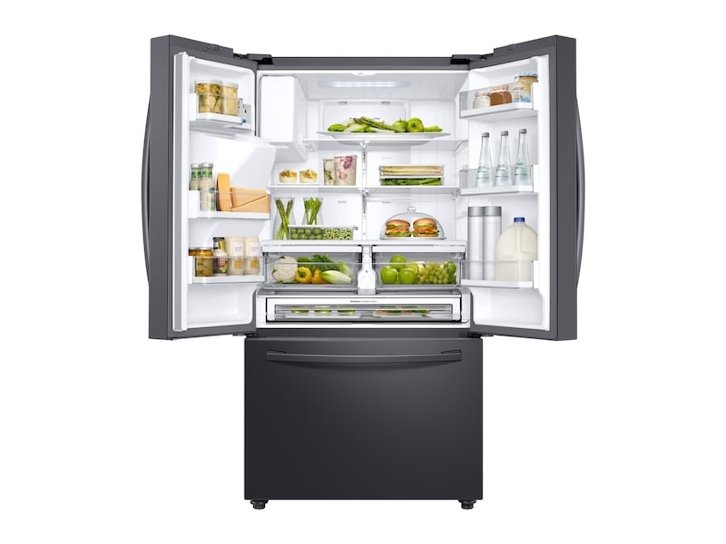 Samsung RF28R6201SG 28 Cu. Ft. 3-Door French Door, Full Depth Refrigerator With Coolselect Pantry&#8482; In Black Stainless Steel