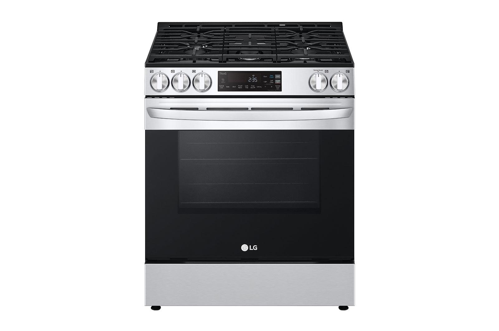 Lg LSGL5831F 5.8 Cu Ft. Smart Wi-Fi Enabled Gas Slide-In Range With Easyclean®