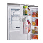 Lg LMXC22626S 22 Cu Ft. Smart Counter Depth Double Freezer Refrigerator