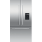 Fisher & Paykel RS32A72U1 Integrated French Door Refrigerator Freezer, 32