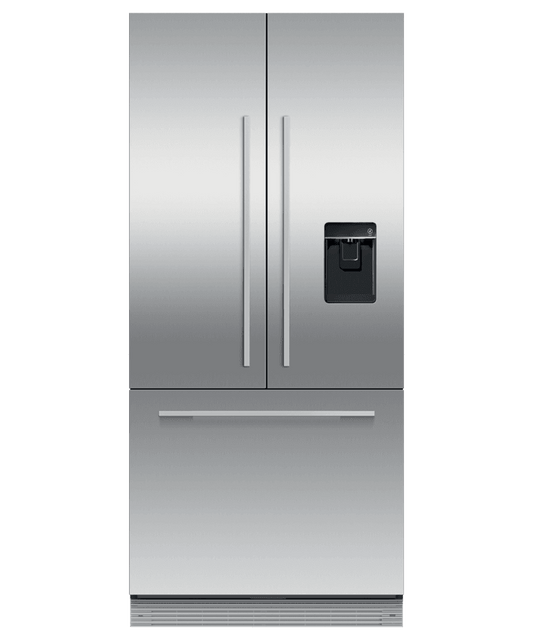 Fisher & Paykel RS32A72U1 Integrated French Door Refrigerator Freezer, 32", Ice & Water