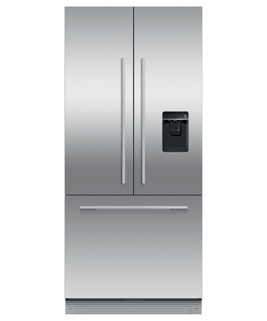 Fisher & Paykel RS32A72U1 Integrated French Door Refrigerator Freezer, 32", Ice & Water