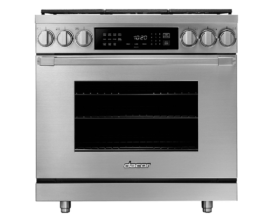 Dacor HDPR36CNG 36" Dual Fuel Pro Range, Dacormatch, Natural Gas