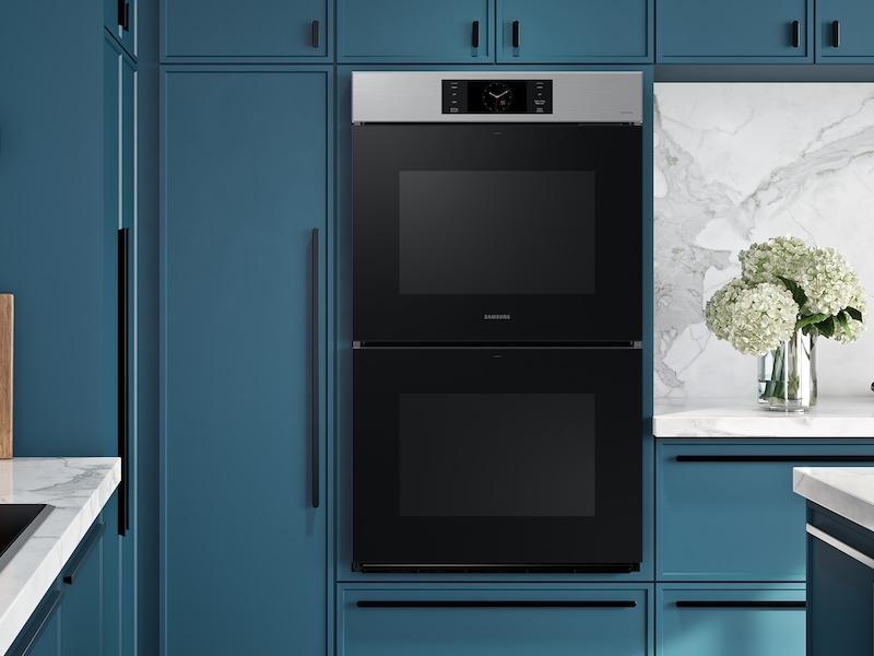 Samsung NV51CG700DSR Bespoke 30" Stainless Steel Double Wall Oven With Ai Pro Cooking™ Camera