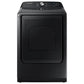 Samsung DVG52A5500V 7.4 Cu. Ft. Smart Gas Dryer With Steam Sanitize+ In Brushed Black
