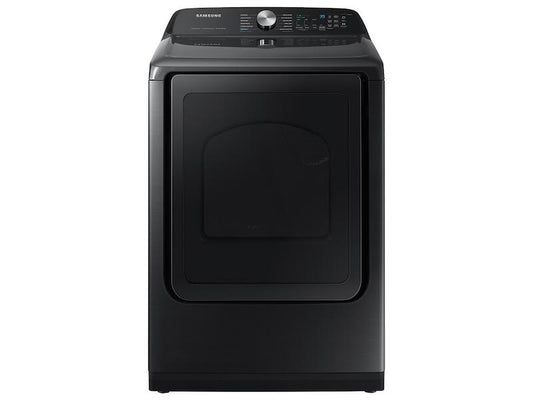 Samsung DVG52A5500V 7.4 Cu. Ft. Smart Gas Dryer With Steam Sanitize+ In Brushed Black
