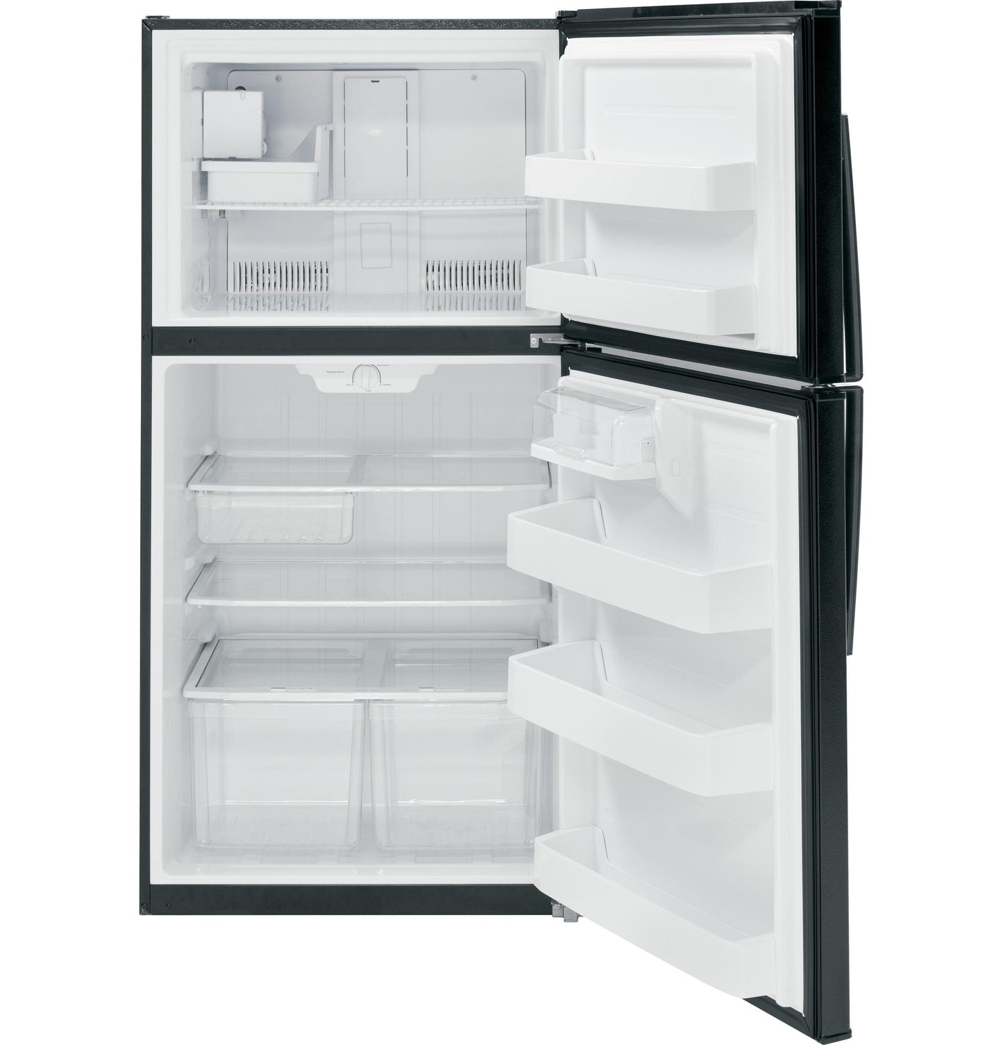 Ge Appliances GIE21GTHBB Ge® Energy Star® 21.1 Cu. Ft. Top-Freezer Refrigerator