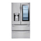 Lg LMXS28596S 28 Cu. Ft. Smart Wi-Fi Enabled Instaview™ Door-In-Door® Refrigerator