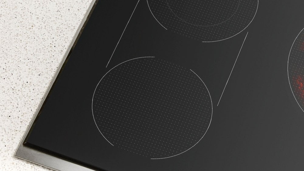 Thermador CET366TB 36-Inch Masterpiece® Touch Control Electric Cooktop, Black, Framed