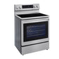 Lg LREL6325F 6.3 Cu Ft. Smart Wi-Fi Enabled True Convection Instaview® Electric Range With Air Fry