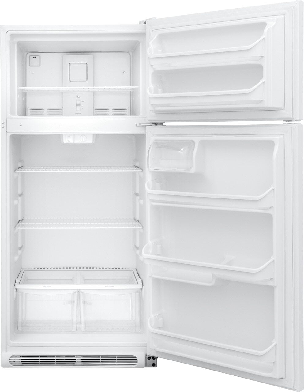 Frigidaire FFTR1814TW Frigidaire 18 Cu. Ft. Top Freezer Refrigerator