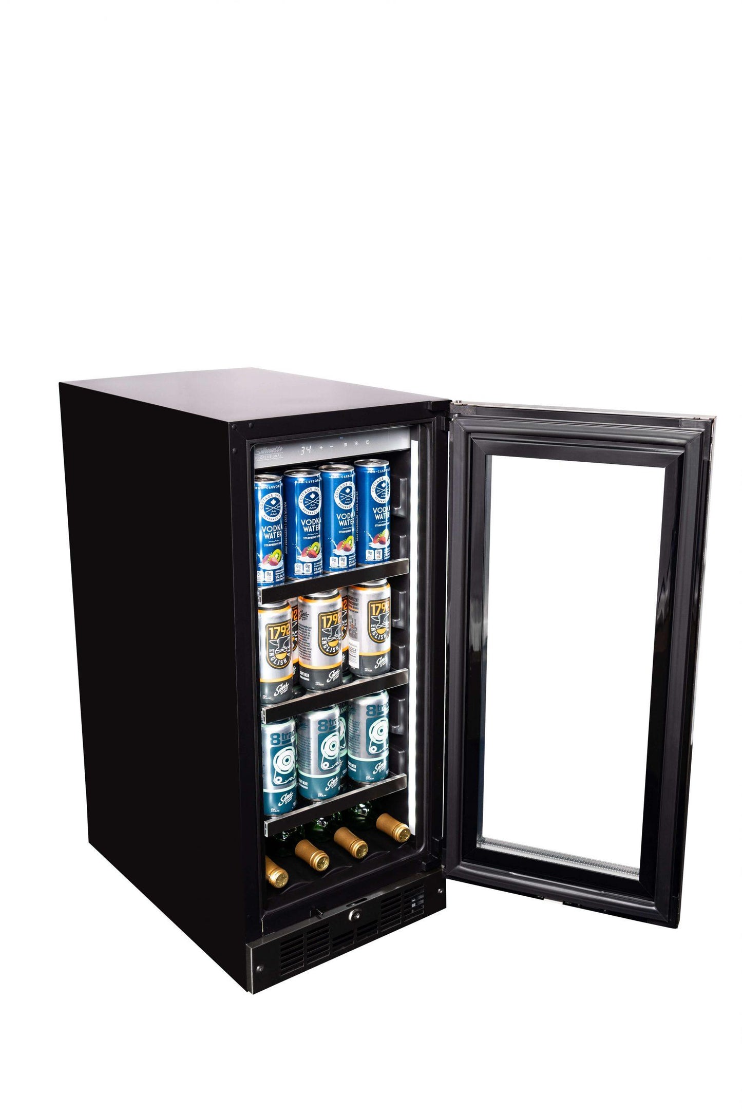 Silhouette SPRBC031D1SS Silhouette - 3.1 Cu. Ft. Built-In Under Counter Beverage Center