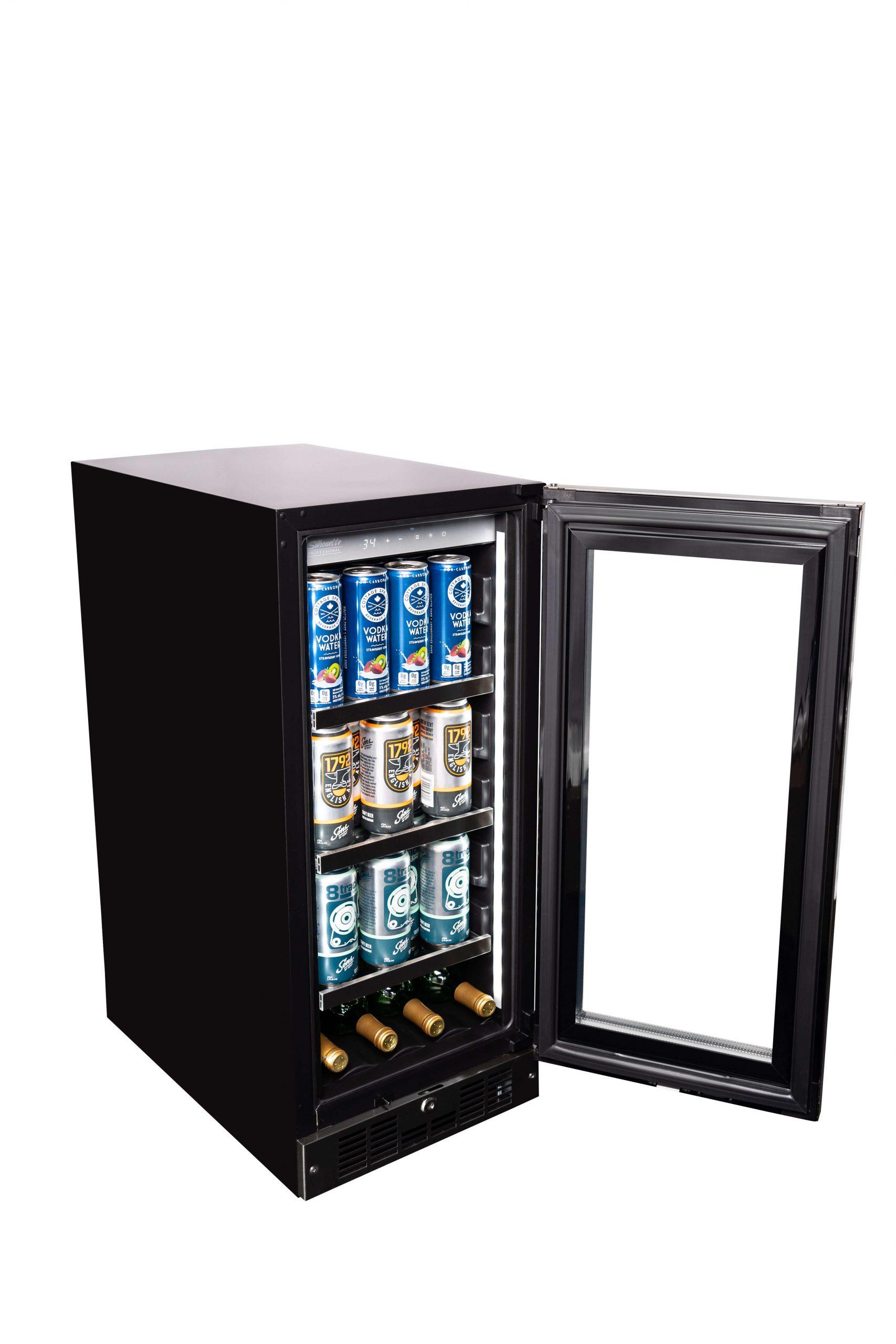 Silhouette SPRBC031D1SS Silhouette - 3.1 Cu. Ft. Built-In Under Counter Beverage Center