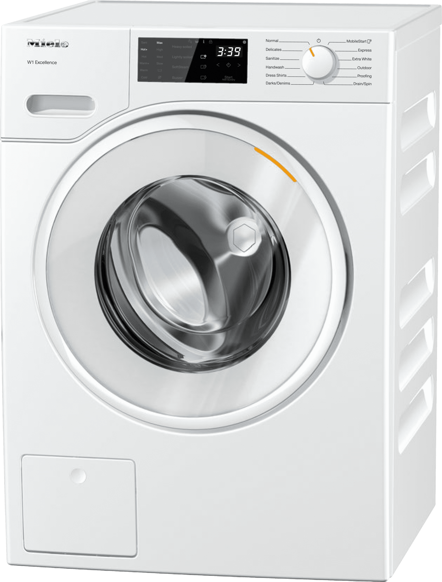 Miele WXD160WCS LOTUSWHITE Wxd 160 Wcs - W1 Front-Loading Washing Machine With Capdosing And Miele@Home For Smart Laundry Care.