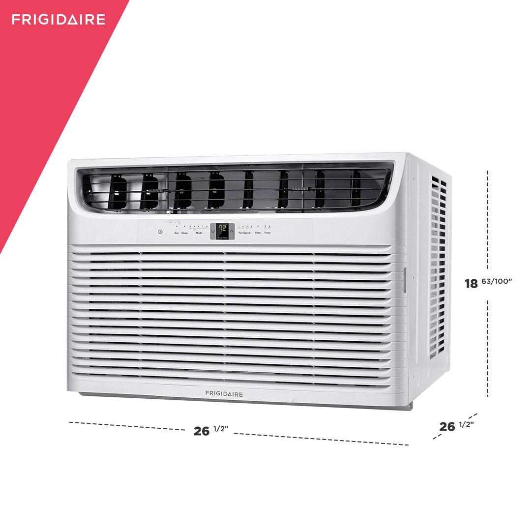 Frigidaire FHWE252WA2 Frigidaire 25,000 Btu Window Air Conditioner With Supplemental Heat And Slide Out Chassis