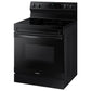Samsung NE63A6511SB 6.3 Cu. Ft. Smart Freestanding Electric Range With No-Preheat Air Fry & Convection In Black