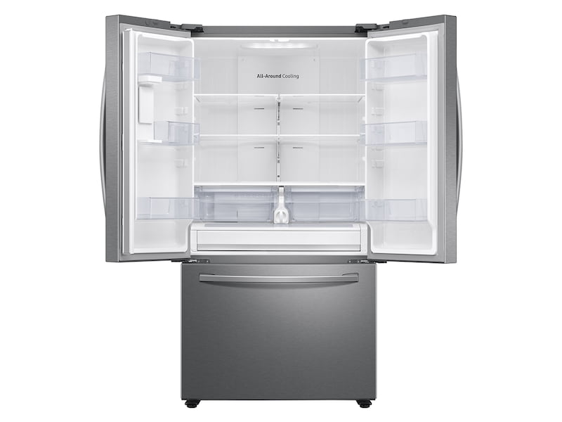 Samsung RF28T5101SR 28 Cu. Ft. Large Capacity 3-Door French Door Refrigerator With Internal Water Dispenser In Stainless Steel