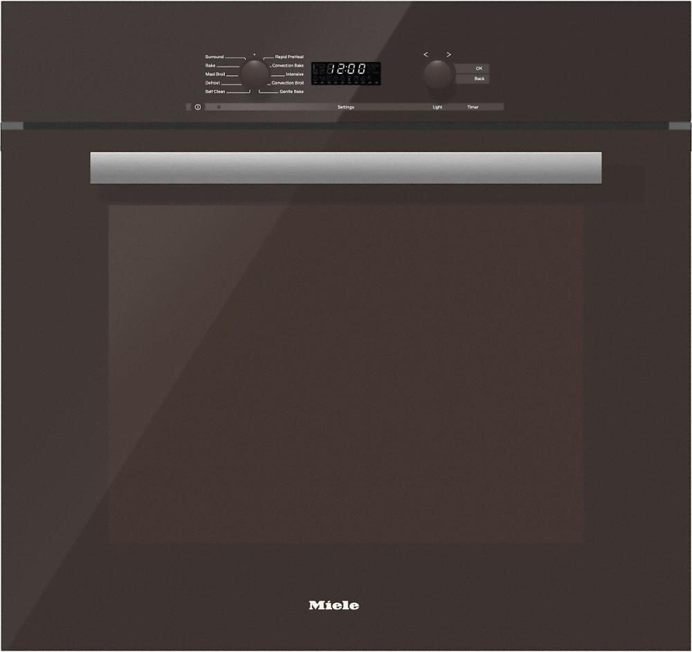 Miele H6280BPBW H 6280 Bp 30 Inch Convection Oven With Self Clean For Easy Cleaning.- Truffle Brown