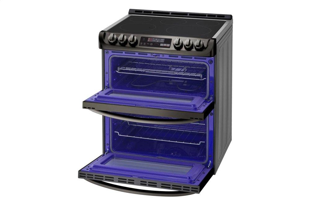 Lg LTE4815BD 7.3 Cu. Ft. Smart Wi-Fi Enabled Electric Double Oven Slide-In Range With Probake Convection® And Easyclean®
