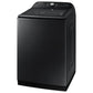 Samsung WA52A5500AV 5.2 Cu. Ft. Large Capacity Smart Top Load Washer With Super Speed Wash In Brushed Black