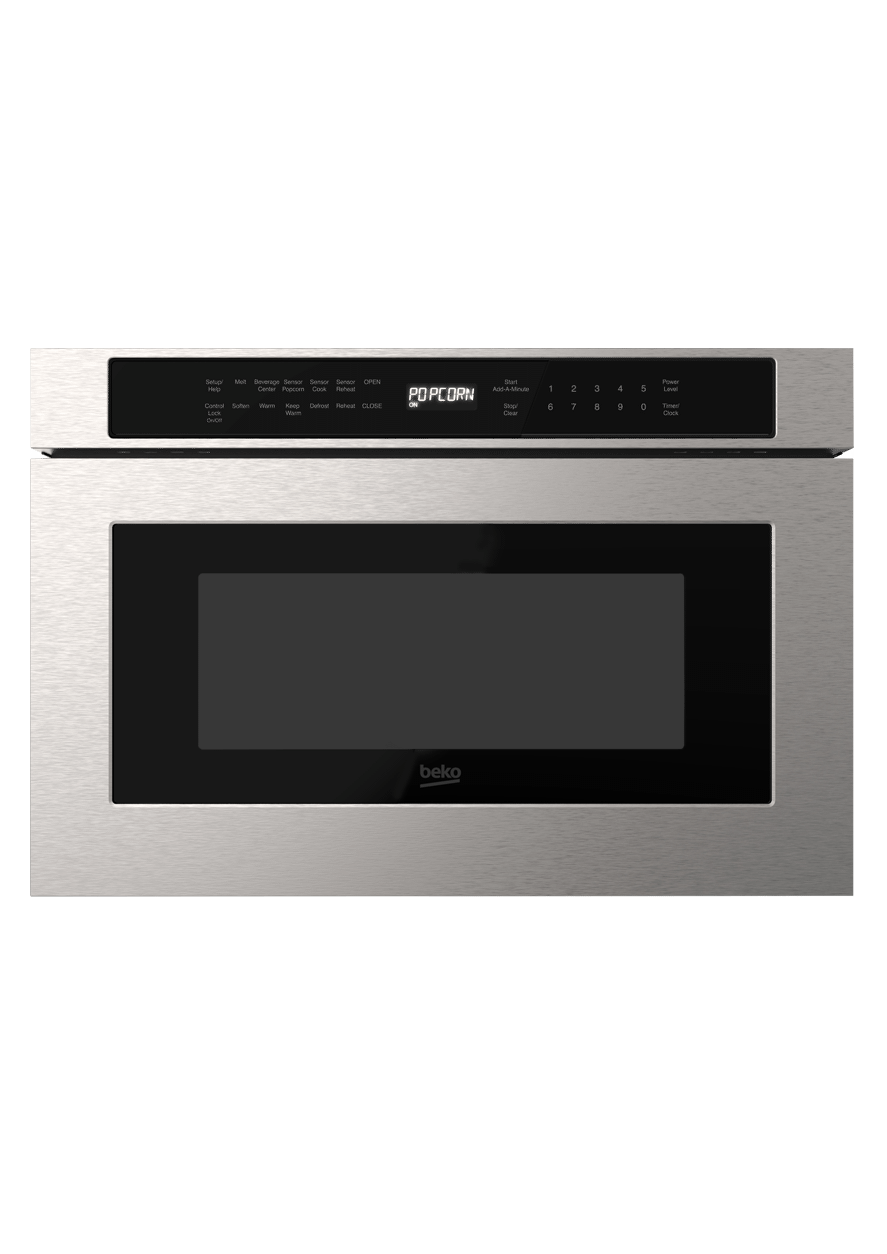 Beko MWDR24100SS Built-In Microwave (950 W, 34 L)