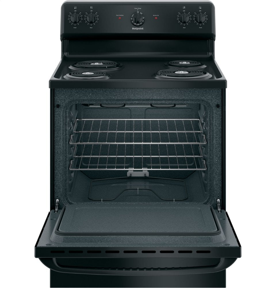 Hotpoint RBS160DMBB Hotpoint® 30" Free-Standing Electric Range