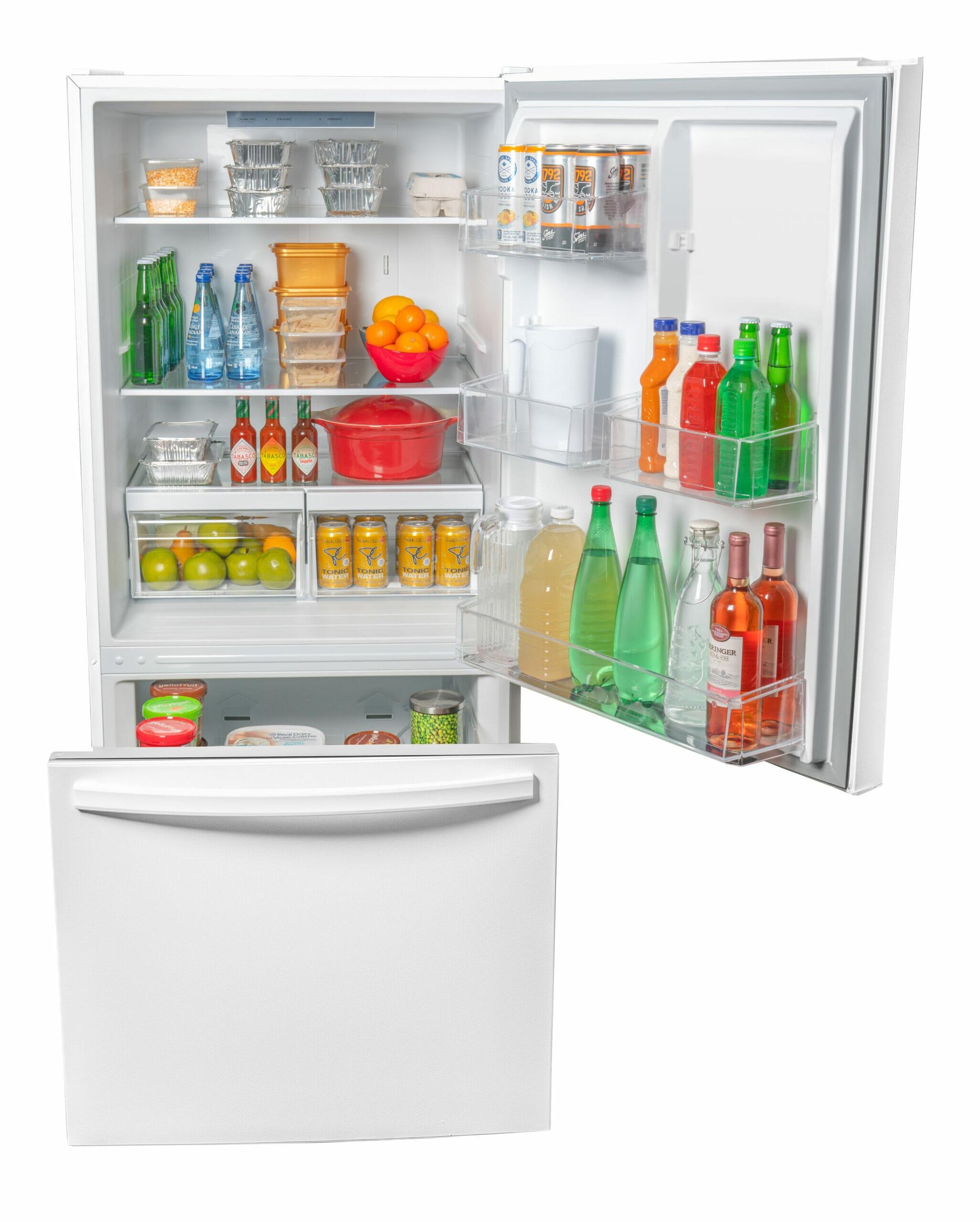 Danby DBM187E1WDB Danby Designer 18.7 Cu. Ft. Apartment Fridge Bottom Mount In White